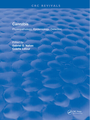 cover image of Cannabis Physiopathology Epidemiology Detection